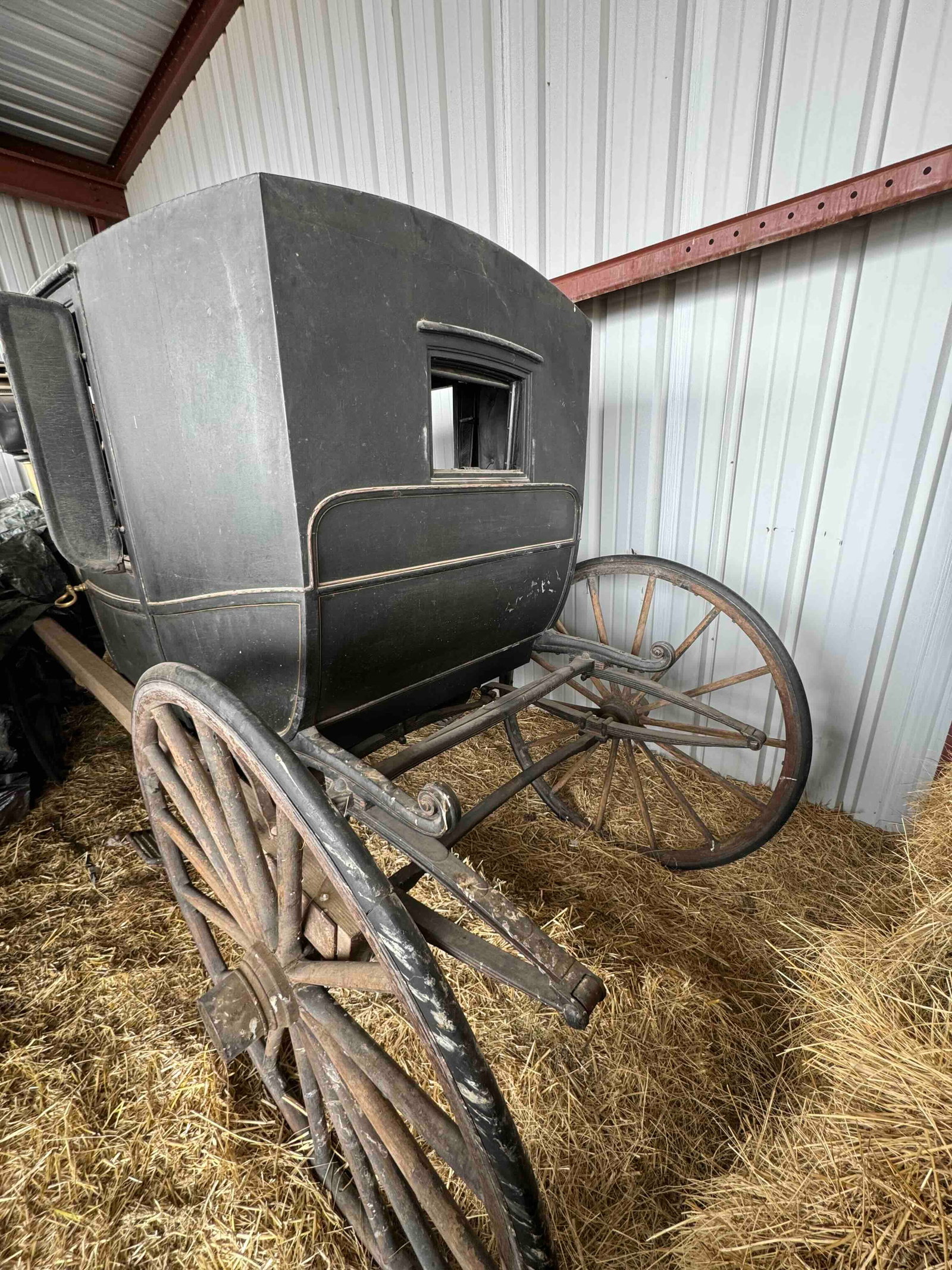 Late 19th / Early 20th century Charles Porter Kimball Town Coach Carriage - 8