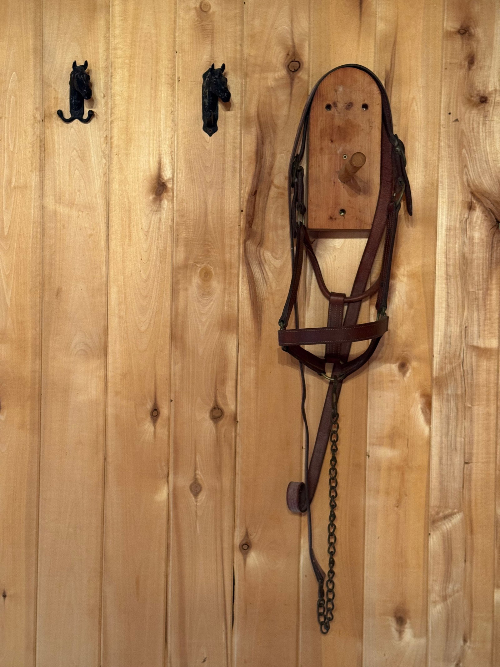 Collection of Antique Equestrian Tack, including Saddle Bags and Bridles - 5