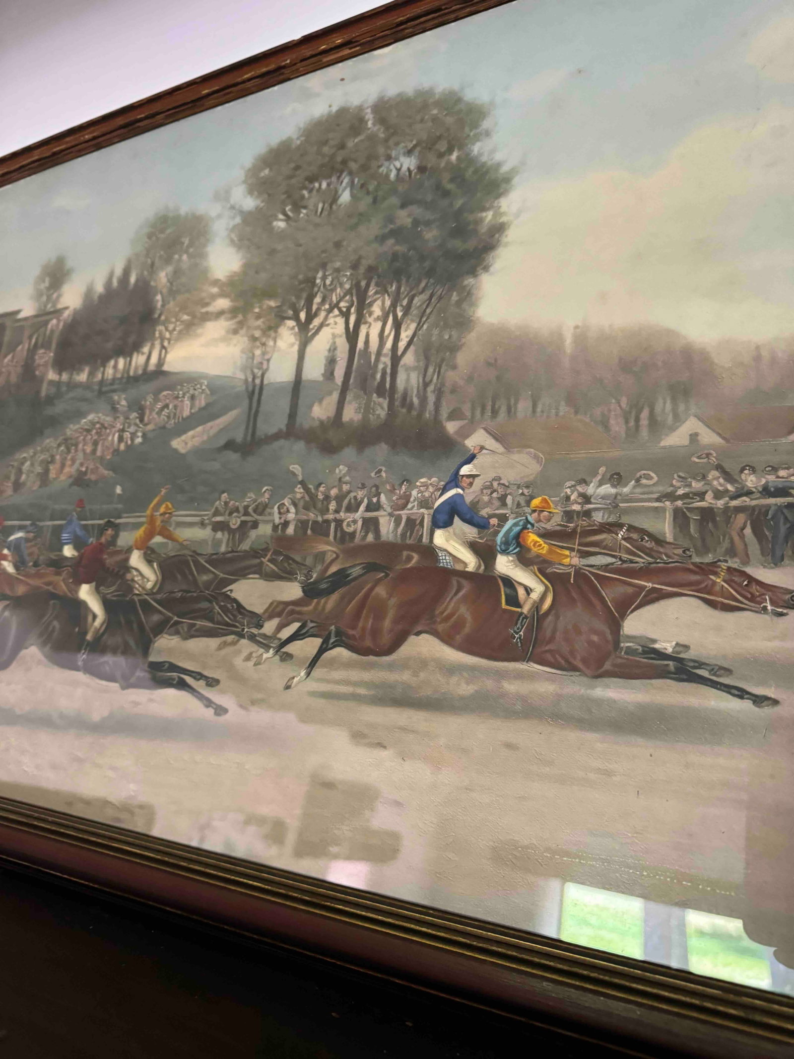 Great Metropolitan Stakes, Oil on Panel, by E. P. "Edward" Sanguinetti - 2