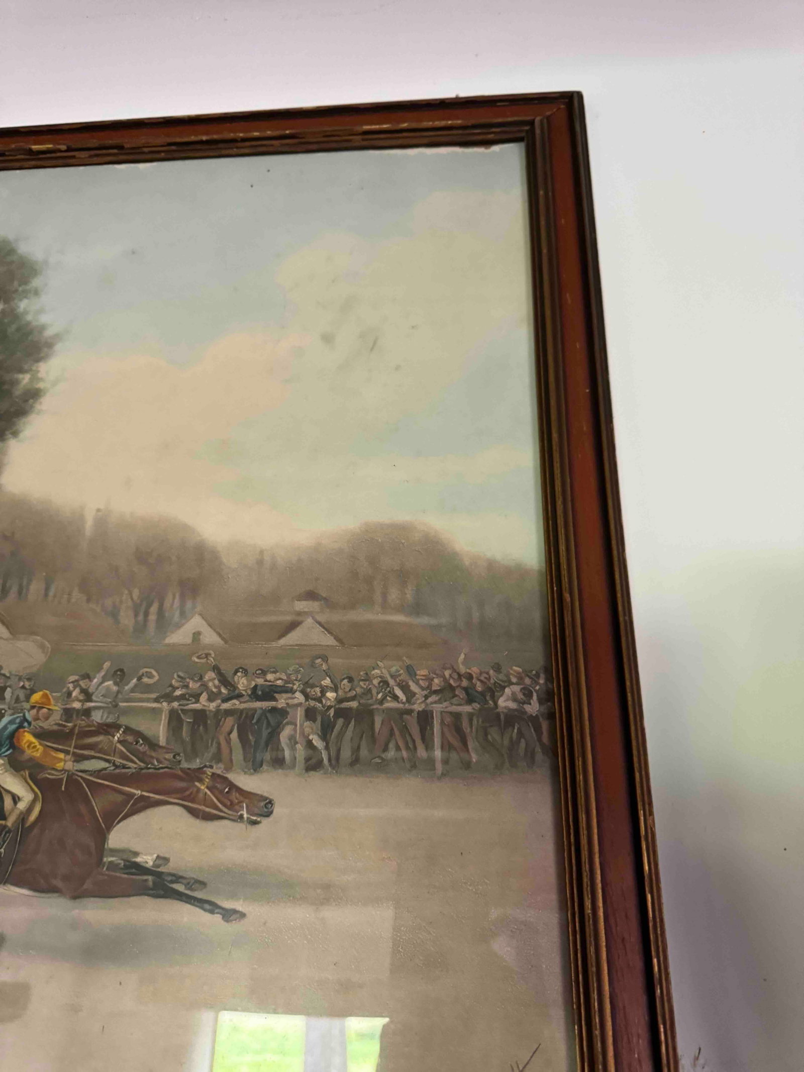 Great Metropolitan Stakes, Oil on Panel, by E. P. "Edward" Sanguinetti - 3