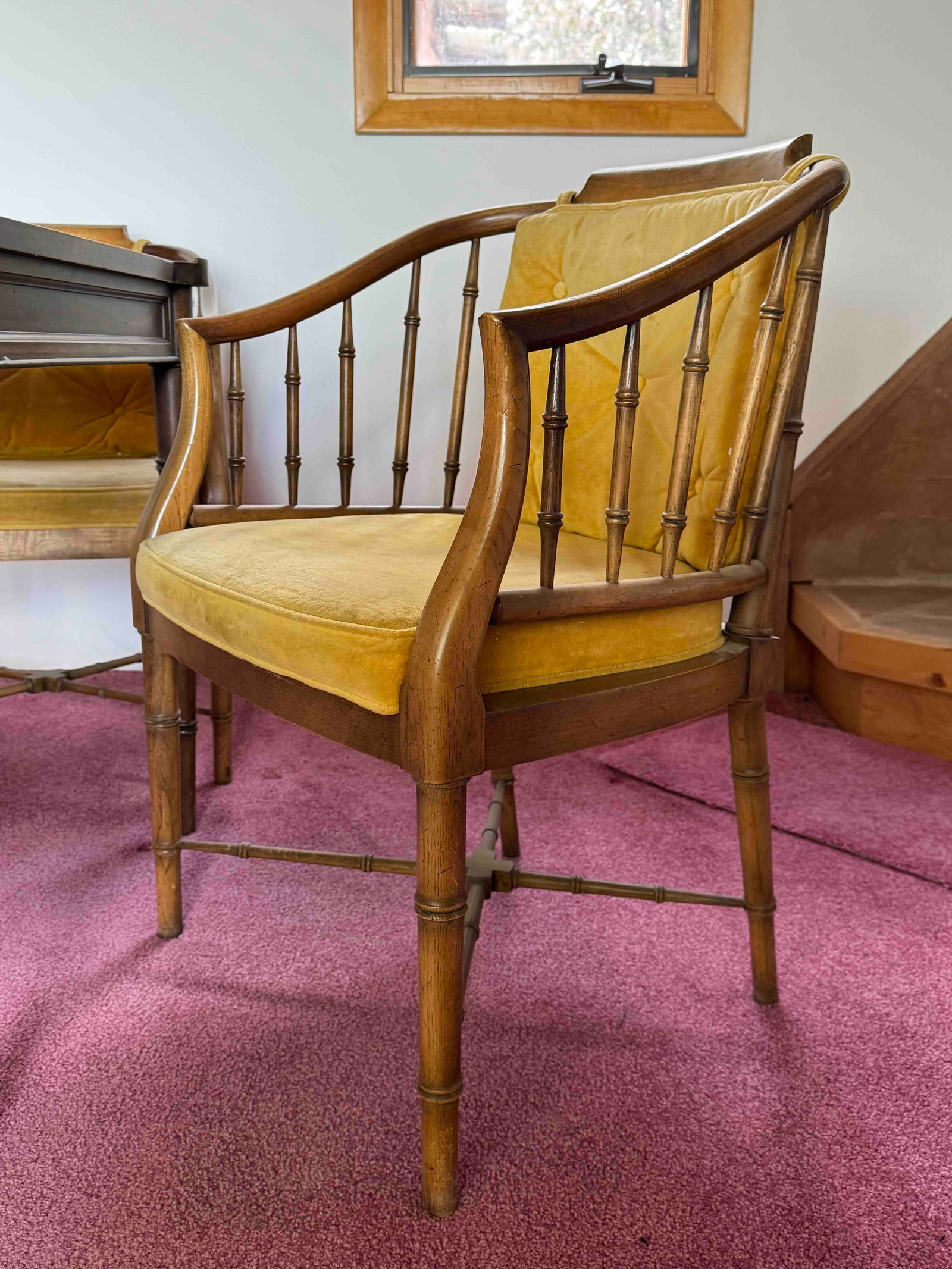 Vintage Drexel Games Table & Chairs - 3