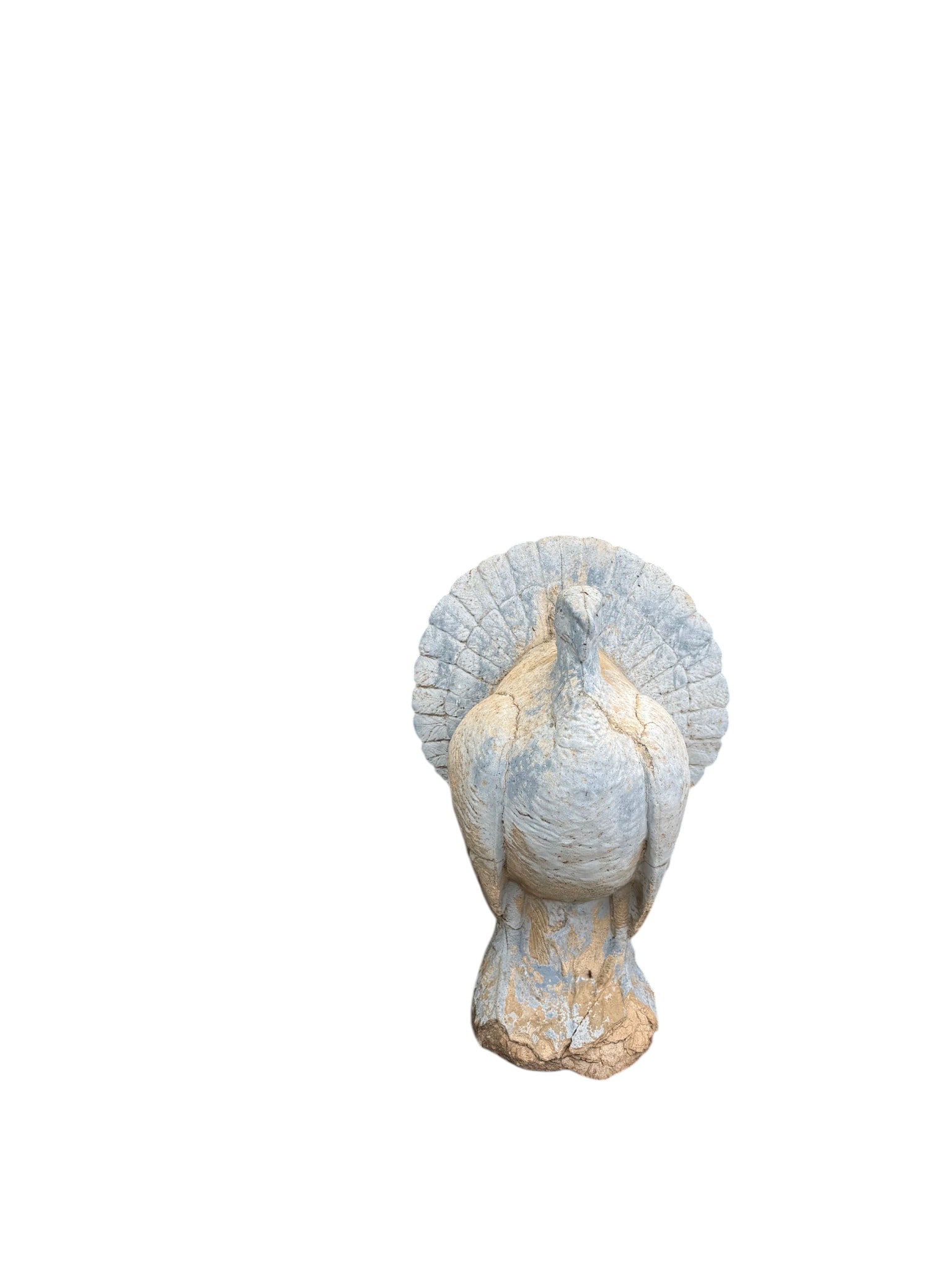 Concrete Turkey Garden Statues, Pair (1 of 2)
