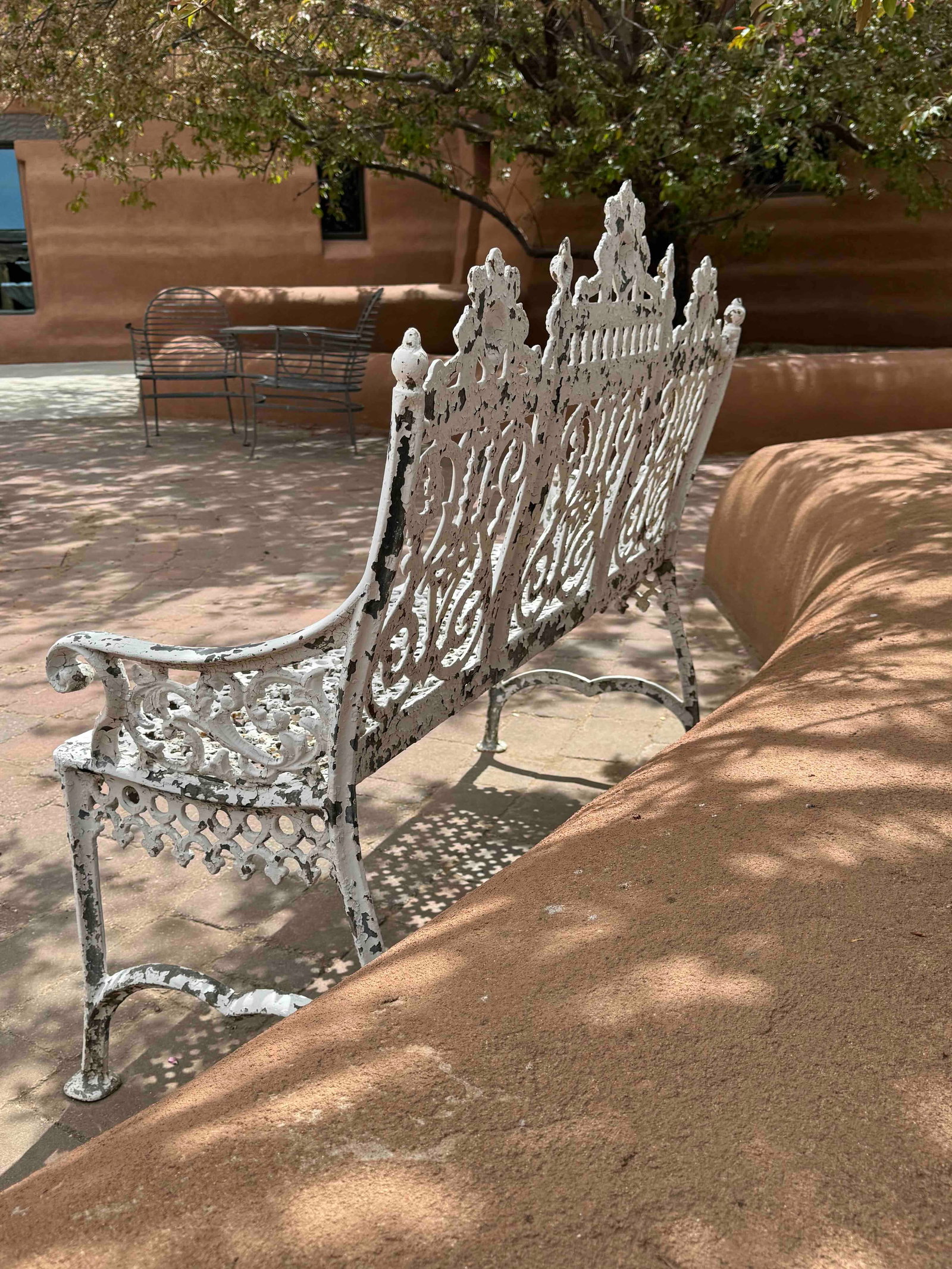 Victorian Style Cast Iron Garden Benchs, Pair - 6