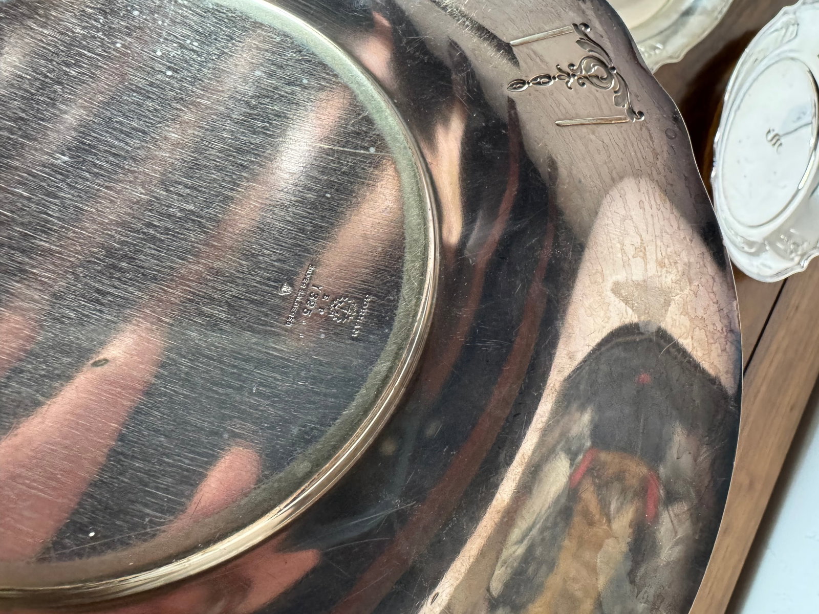 Pair of Gorham Sterling Silver Bread Plates - 2