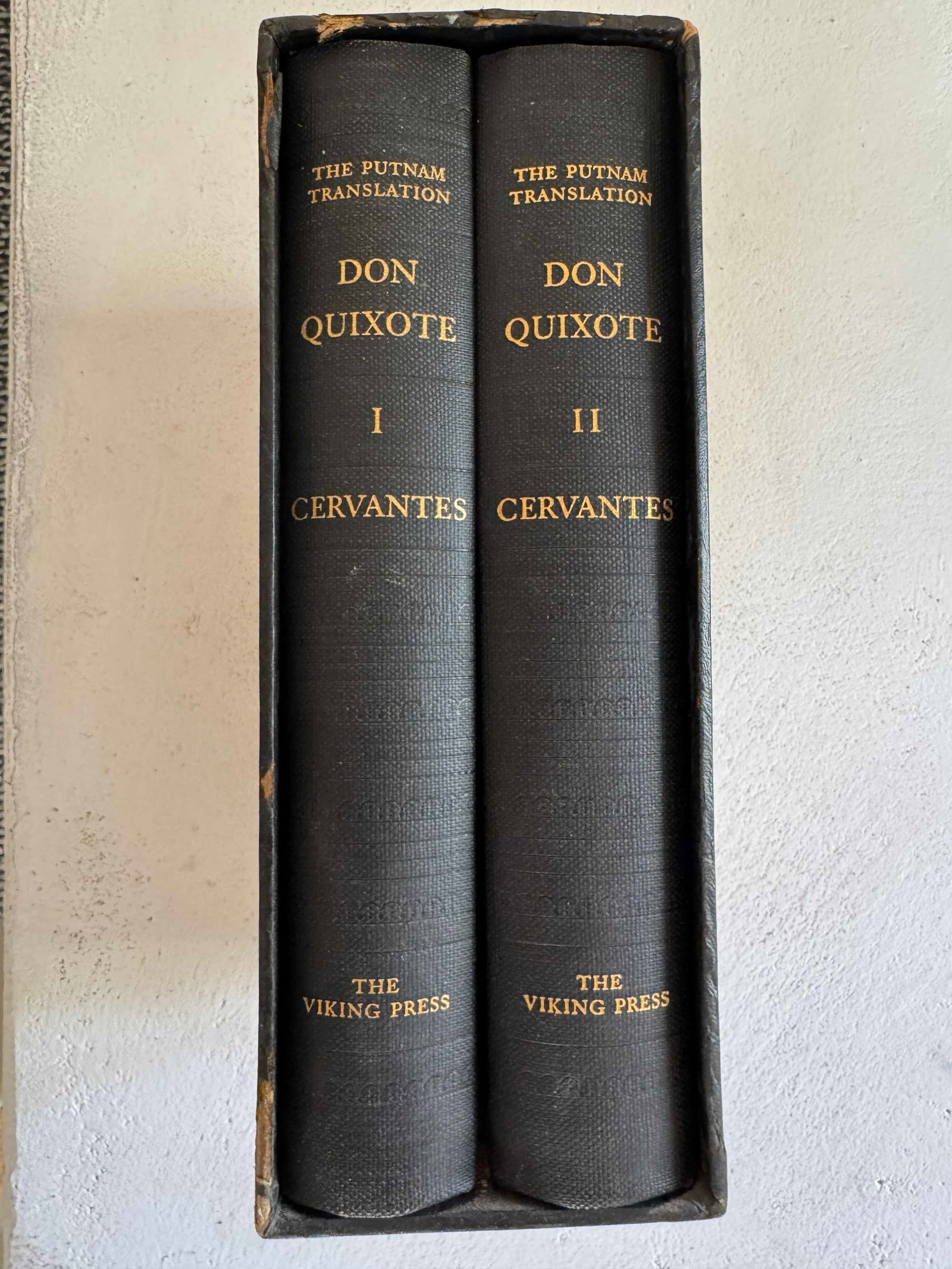 Don Quixote by Miguel de Cervantes Saavedra, The Putnam Translation, The Viking Press, 1949, Two ... - 2