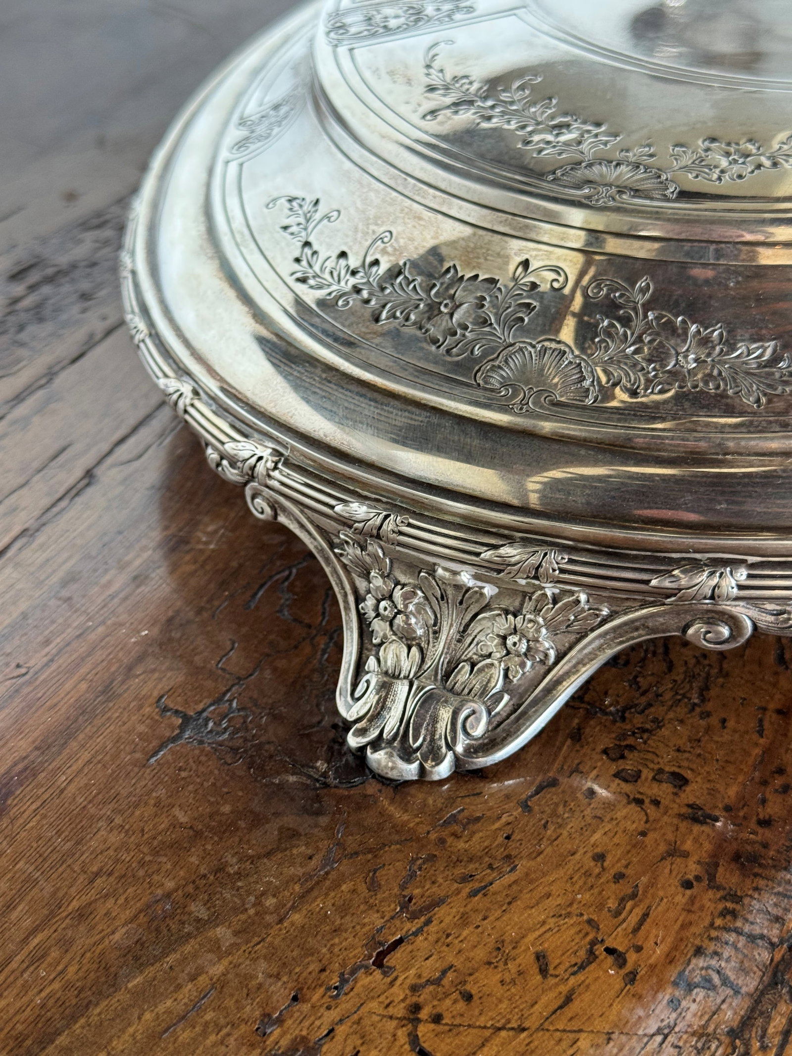 Gorham Sterling Silver Footed Salver or Plateau - 3