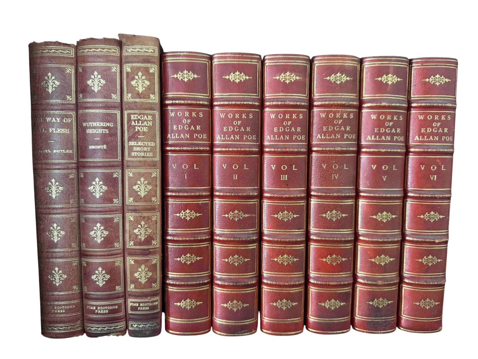 Collection of Literary Classics, including a Six-Volume Set of Edgar Allan Poe, Fine Editions Press (1 of 5)