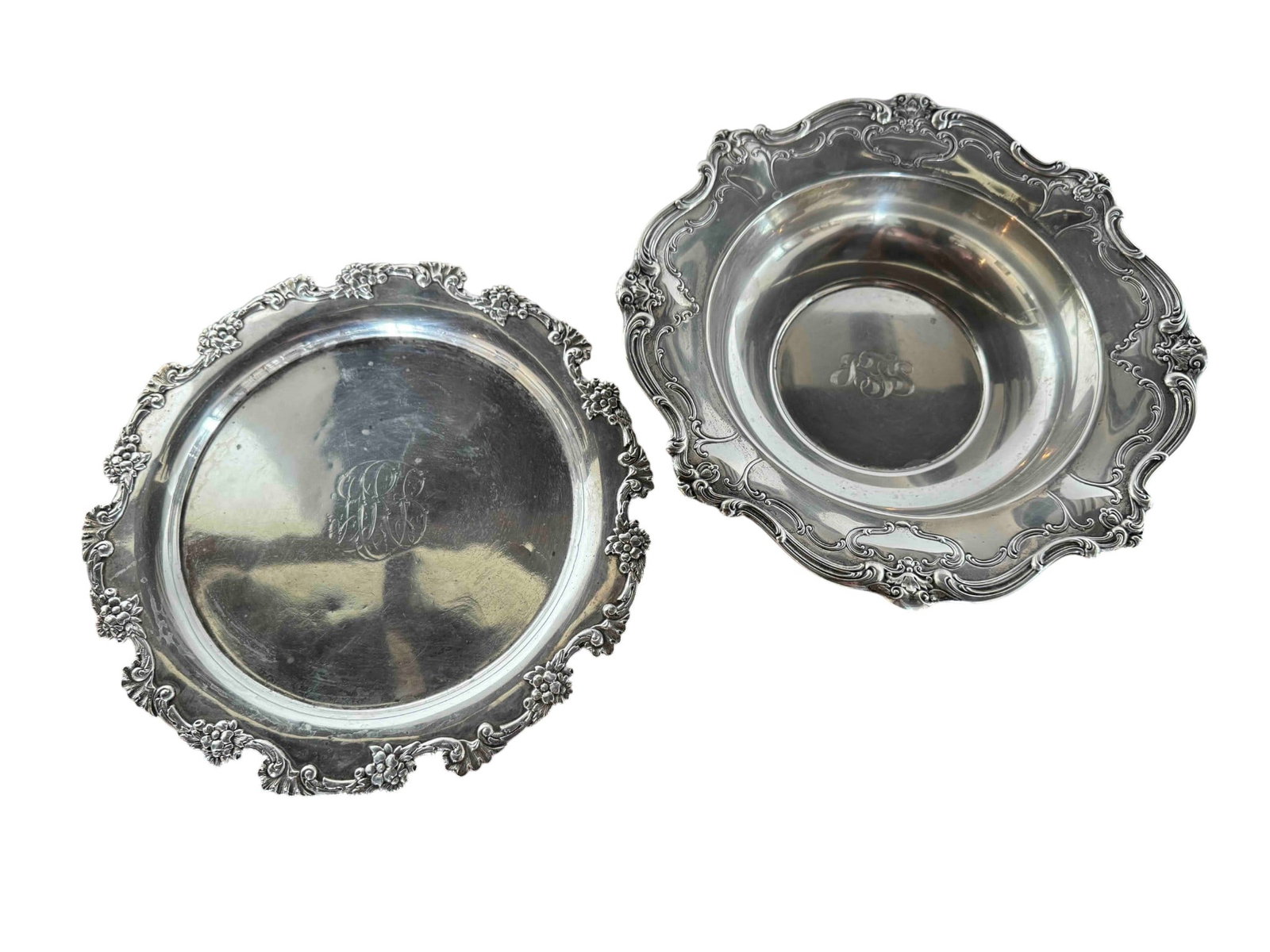 Pair of Gorham and Jenkins & Jenkins Sterling Silver Dishes (1 of 7)