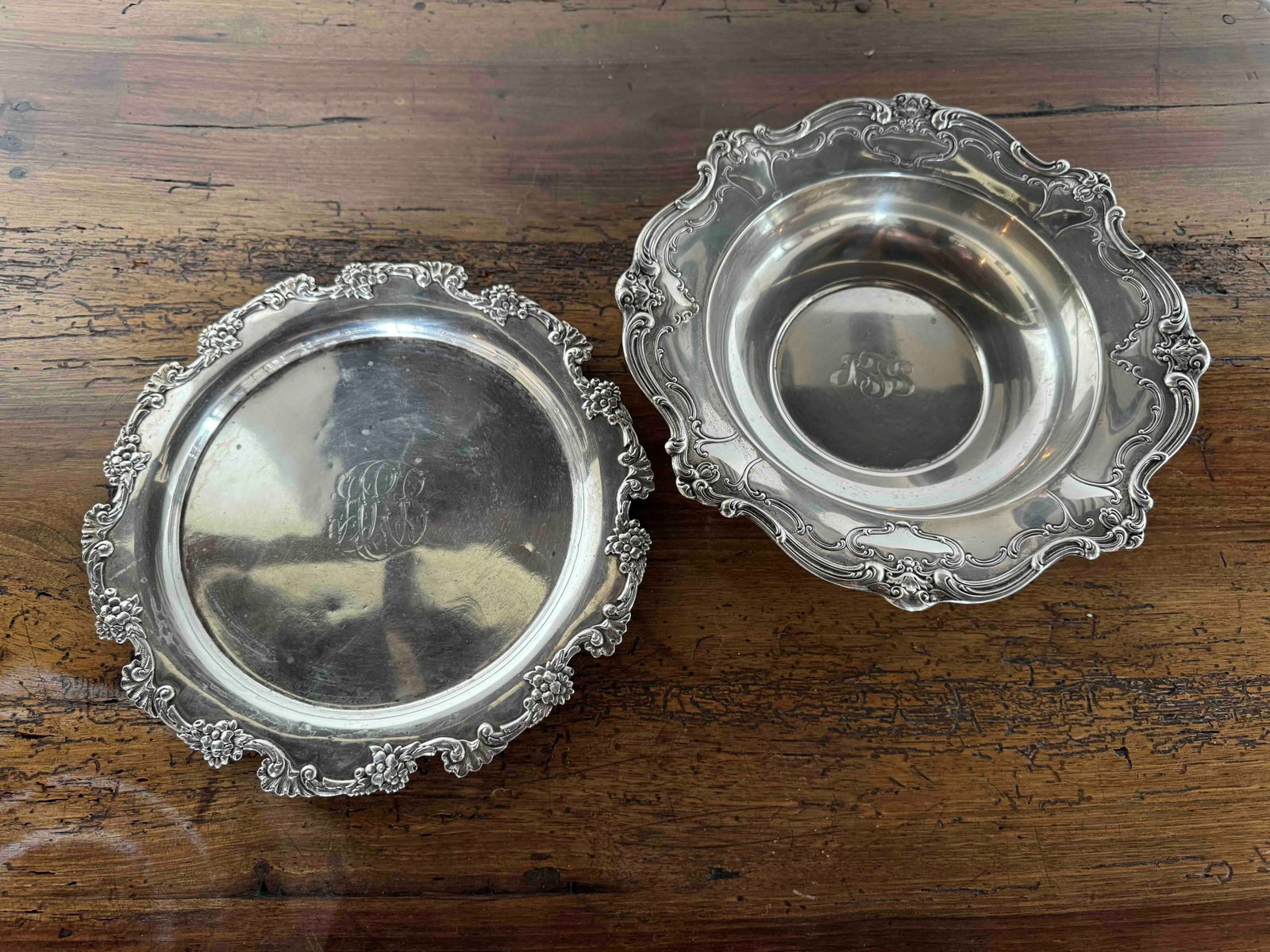 Pair of Gorham and Jenkins & Jenkins Sterling Silver Dishes - 2