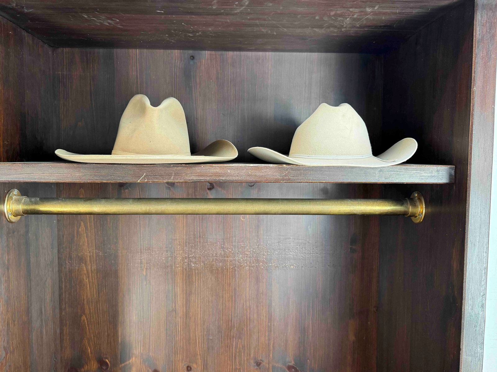 Pair of Vintage Felt Western Hats by Stetson and Stallion - 2