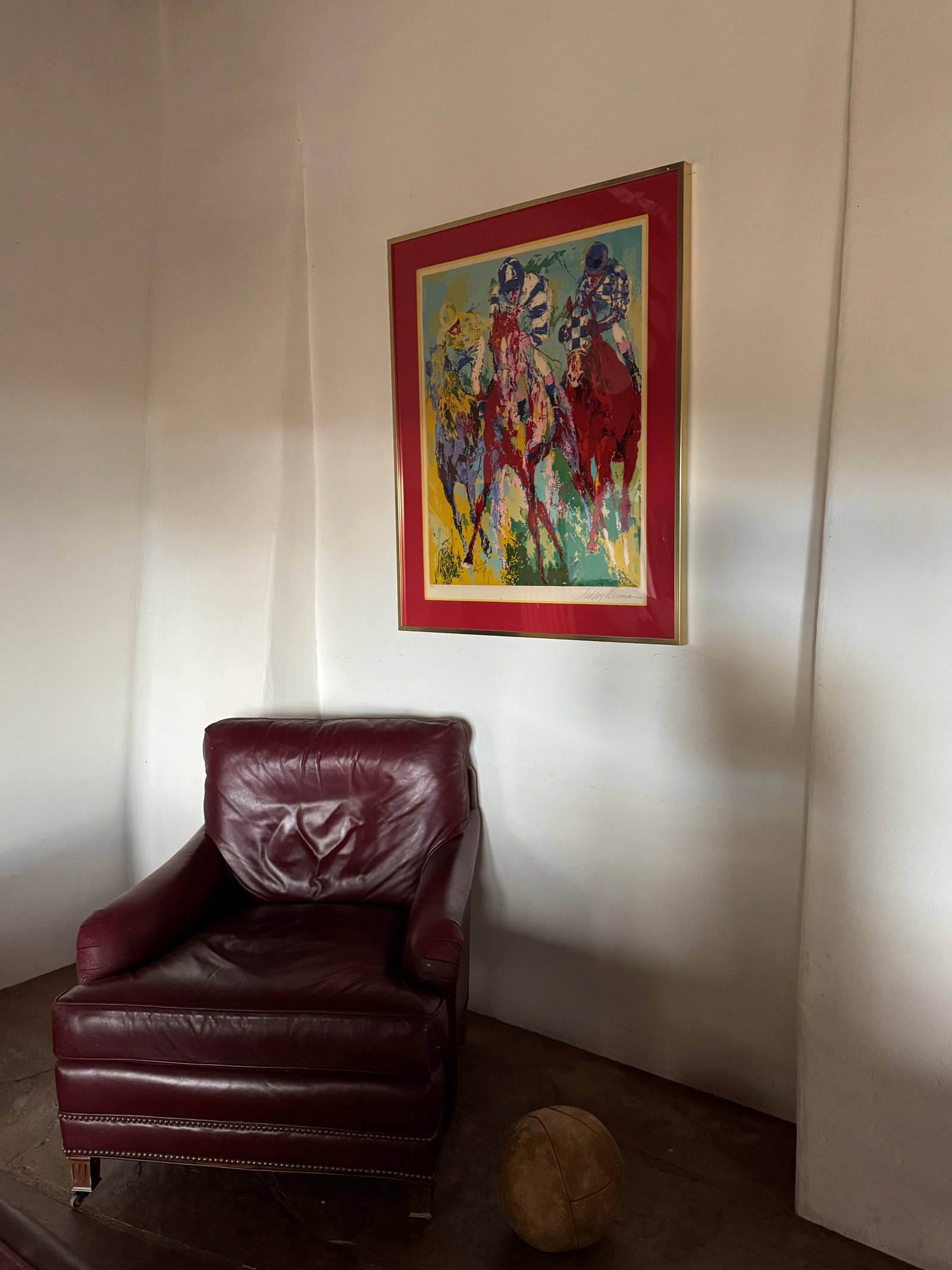 LeRoy Neiman,"Fourth Race" Serigraph, Signed and Numbered - 11