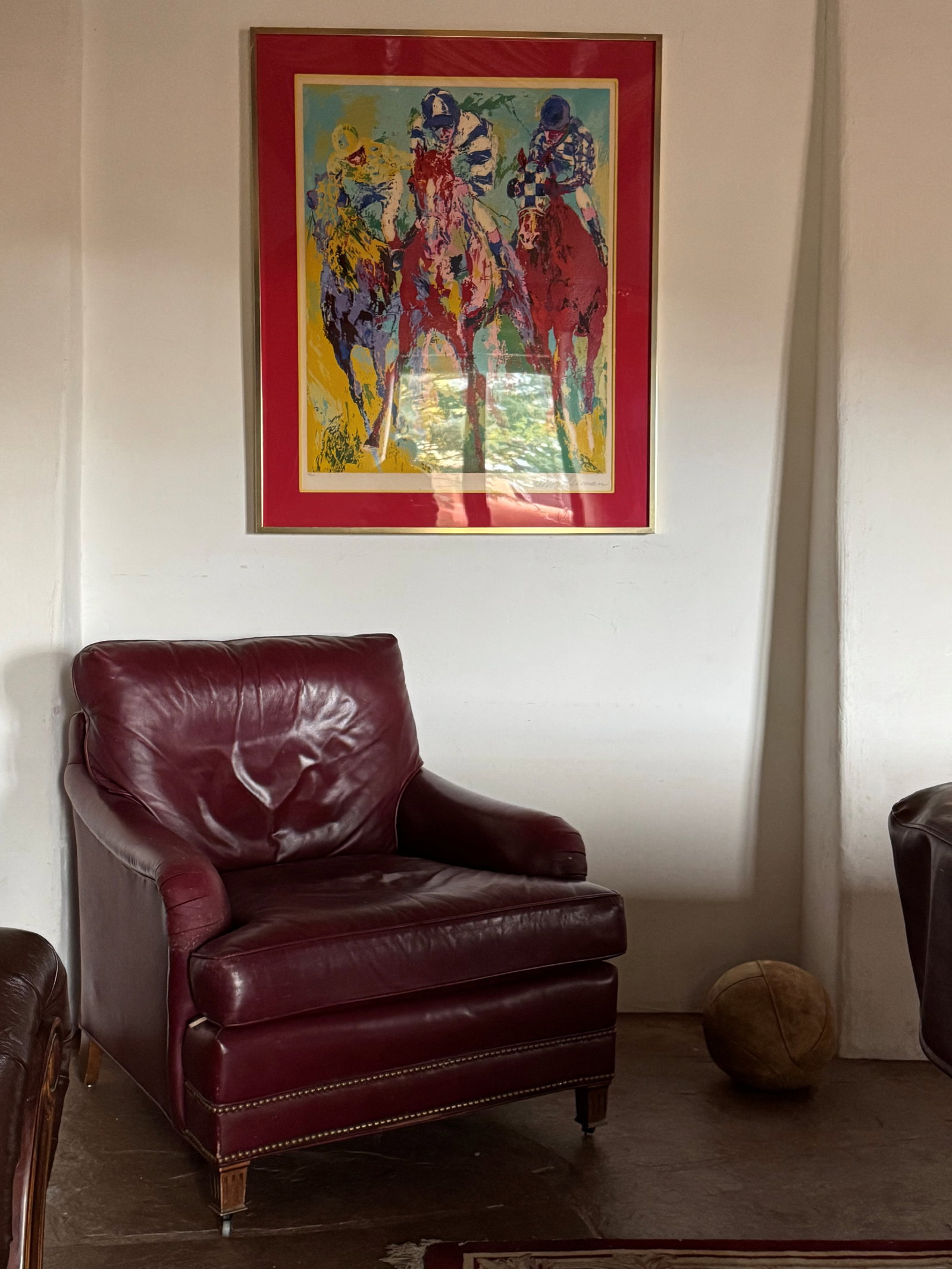 LeRoy Neiman,"Fourth Race" Serigraph, Signed and Numbered - 2