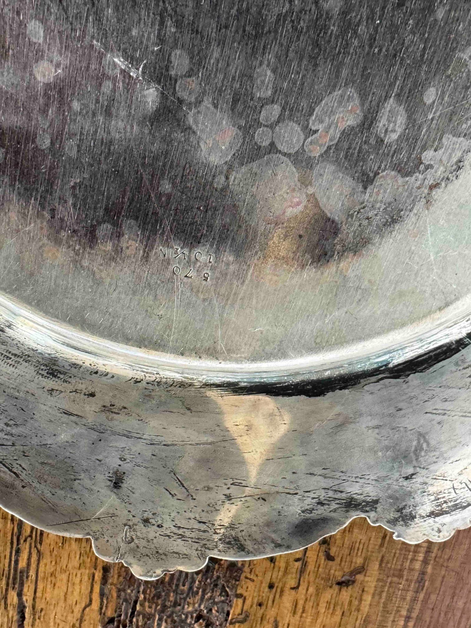 Two Sterling Silver Serving Trays, Ritz Towers and Unknown Maker - 6