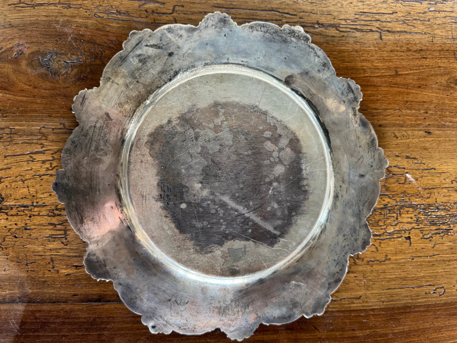 Two Sterling Silver Serving Trays, Ritz Towers and Unknown Maker - 8