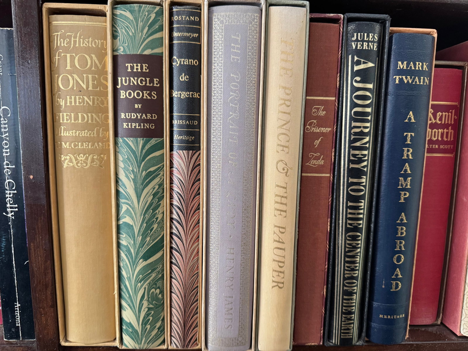 Collection of 36 Heritage Press and Limited Editions Club Books - 2