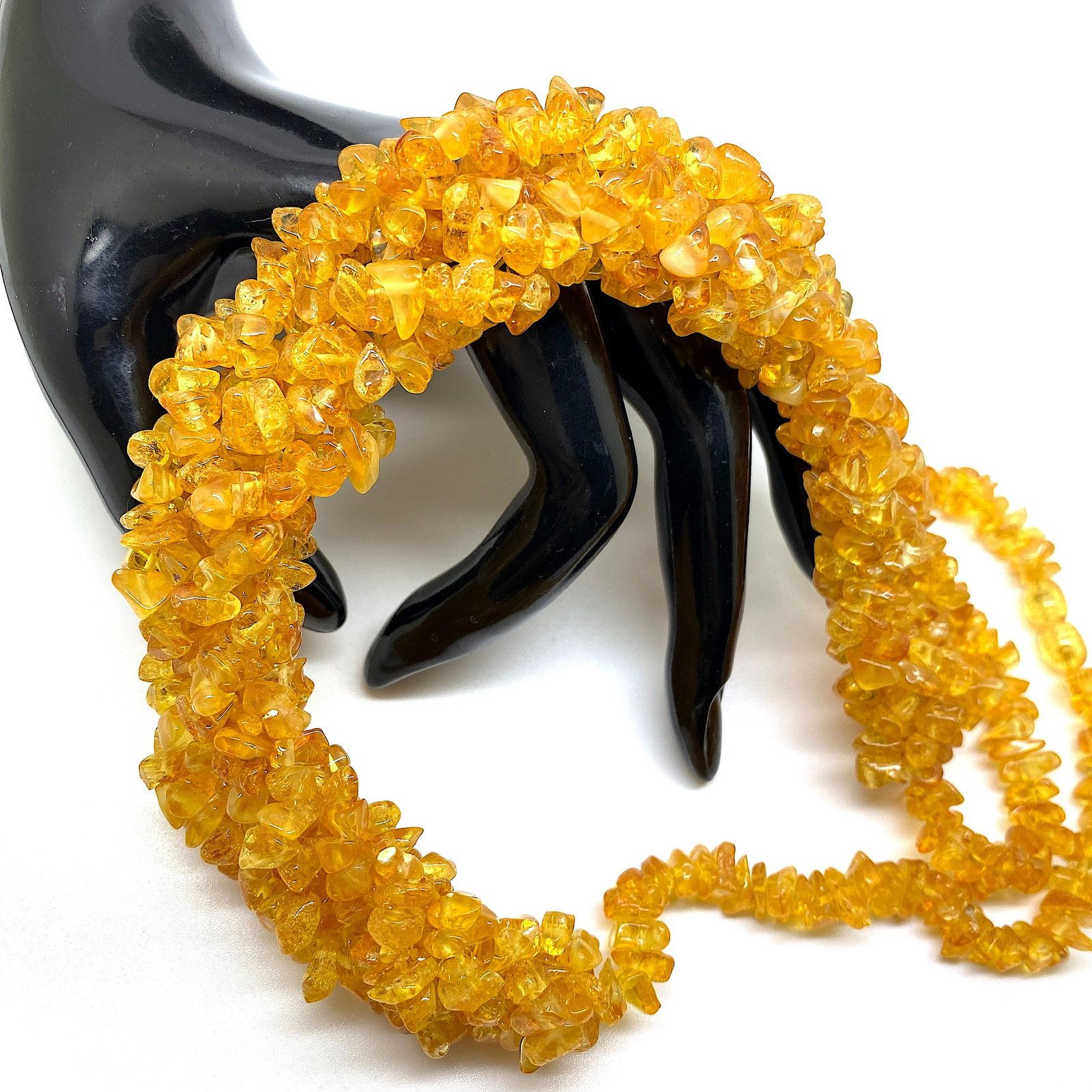 Grand Amber Cleopatra necklace - 2