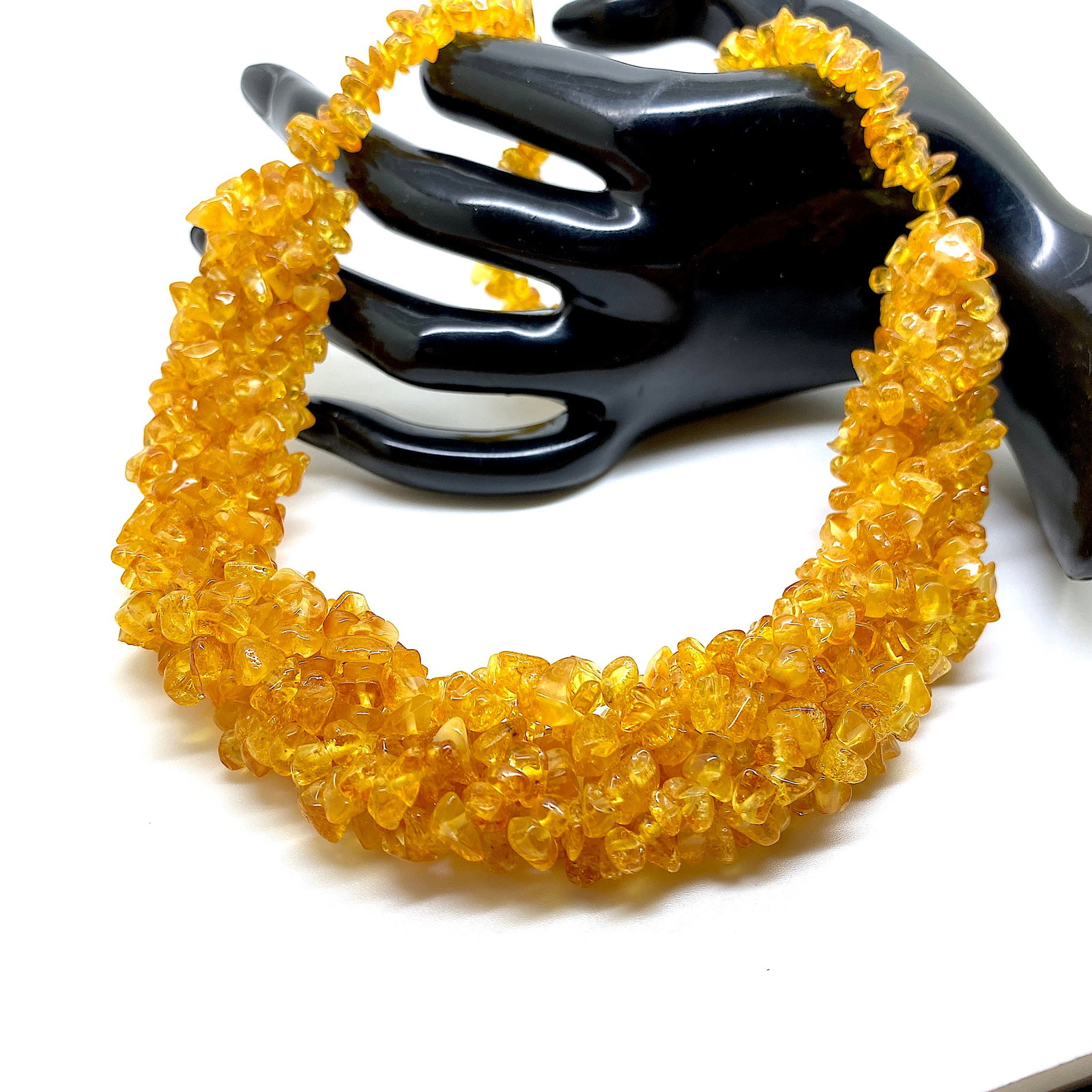 Grand Amber Cleopatra necklace - 3