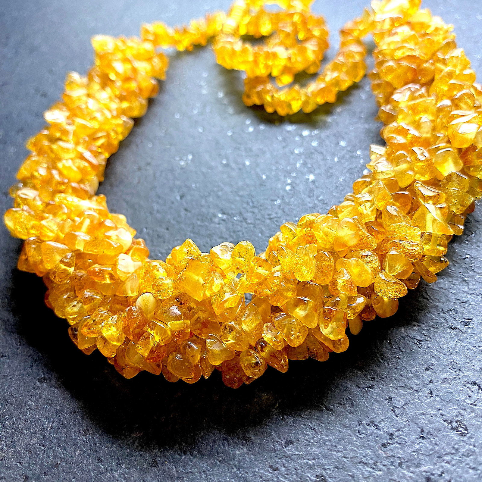 Grand Amber Cleopatra necklace - 8
