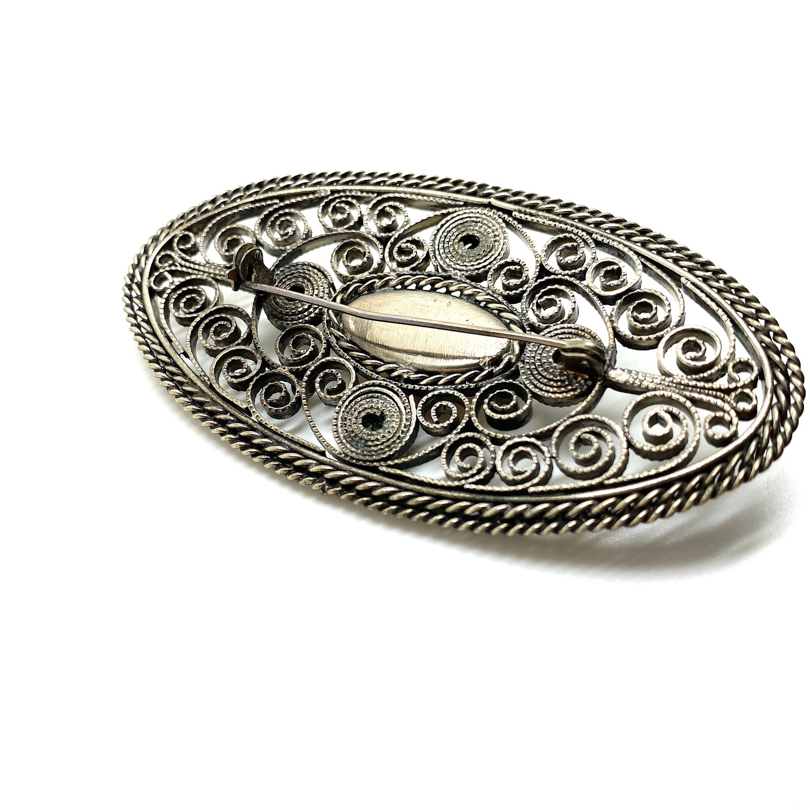 Incredible Amber Brooch - 6
