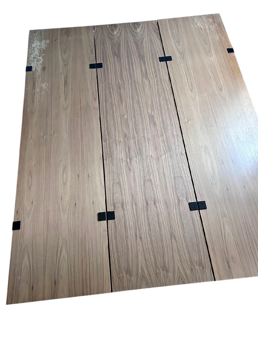 Floyd Platform Bed in Walnut, Full/Queen Size, Manufactured 2021 (1 of 1)