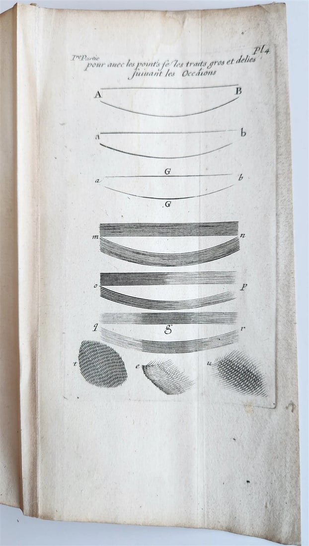 1745 ILLUSTRATED TREATISE on COPPER ENGRAVING antique DE LA MANIÈRE DE GRAVER - 9