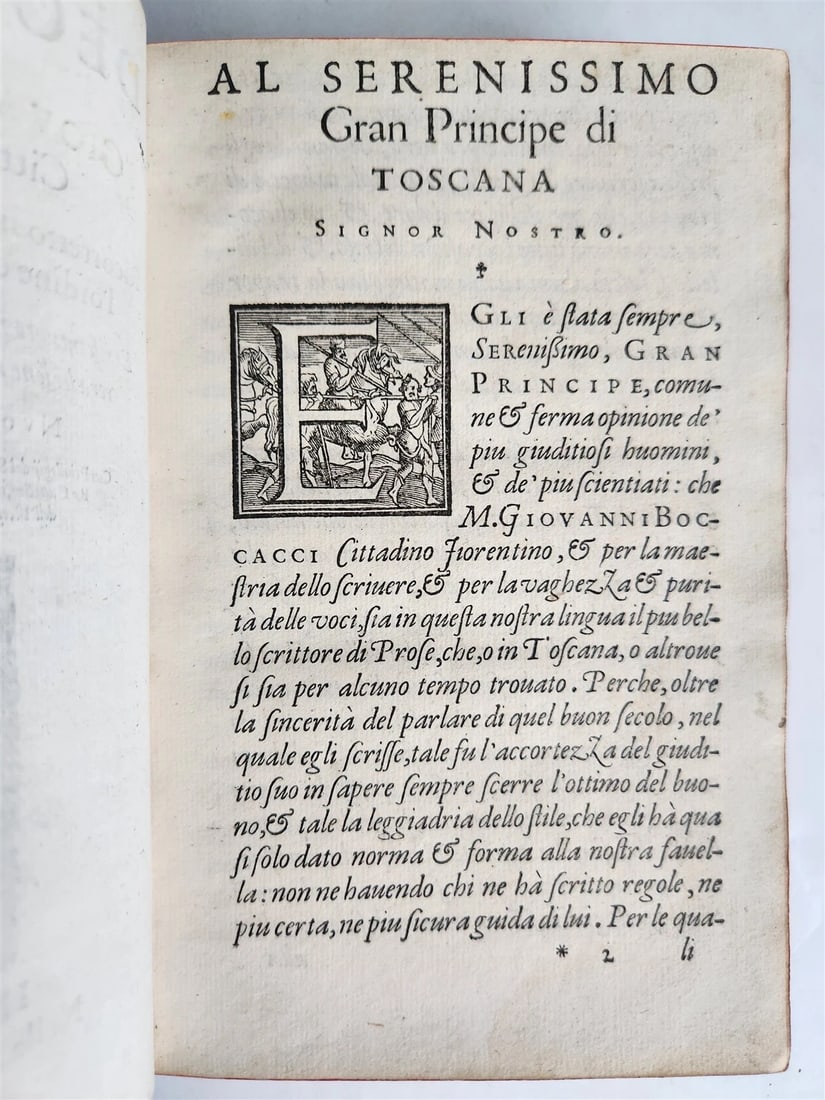1573 DECAMERON by GIOVANNI BOCCACCHIO Giunti Press antique IMPORTANT EDITION - 3