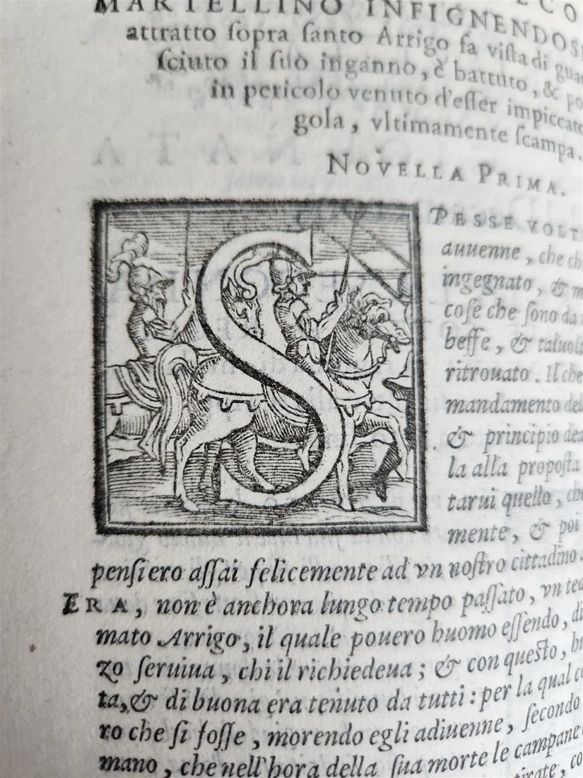1573 DECAMERON by GIOVANNI BOCCACCHIO Giunti Press antique IMPORTANT EDITION - 6