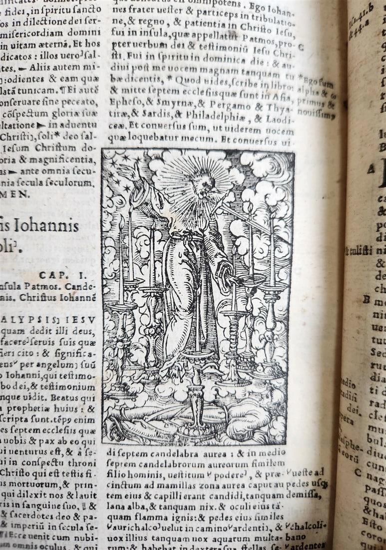 1541 BIBLE in LATIN antique rare BEAUTIFULLY ILLUSTRATED - 16
