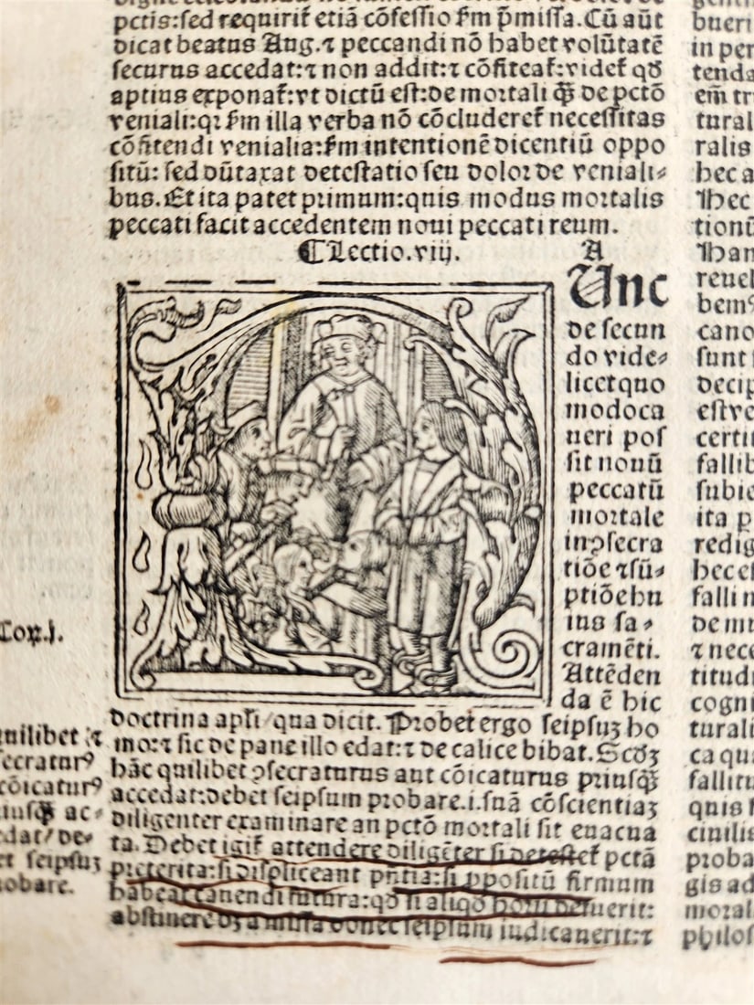1527 POST-INCUNABULA antique Super canone misse cum additionibus by Gabriel Biel - 8