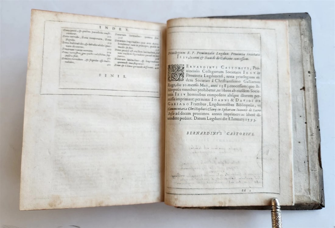 1593 ASTRONOMY In Sphaeram Joannis de Sacro Bosco ANTIQUE by Christopher Clavius - 20