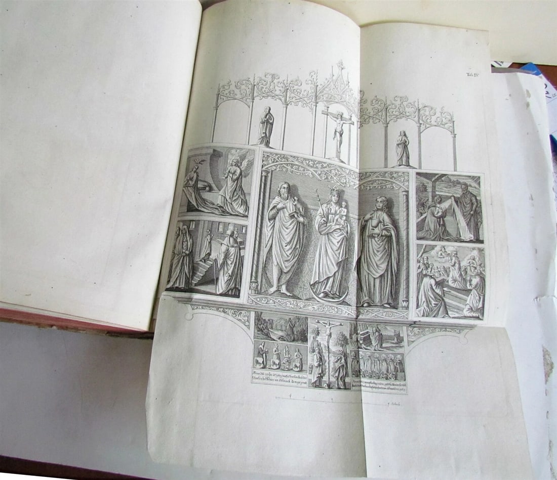 1755 ILLUSTRATED ANTIQUE FOLIO Historia Genealogica Holzschuherorum by Gatterer - 9