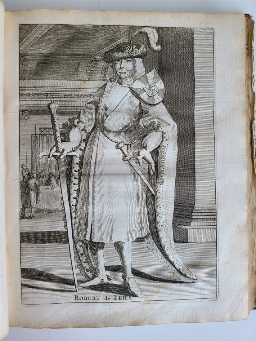 1744 NETHERLANDS Haarlem HISTORY antique FULLY ILLUSTRATED w/ 35 ENGRAVINGS - 11