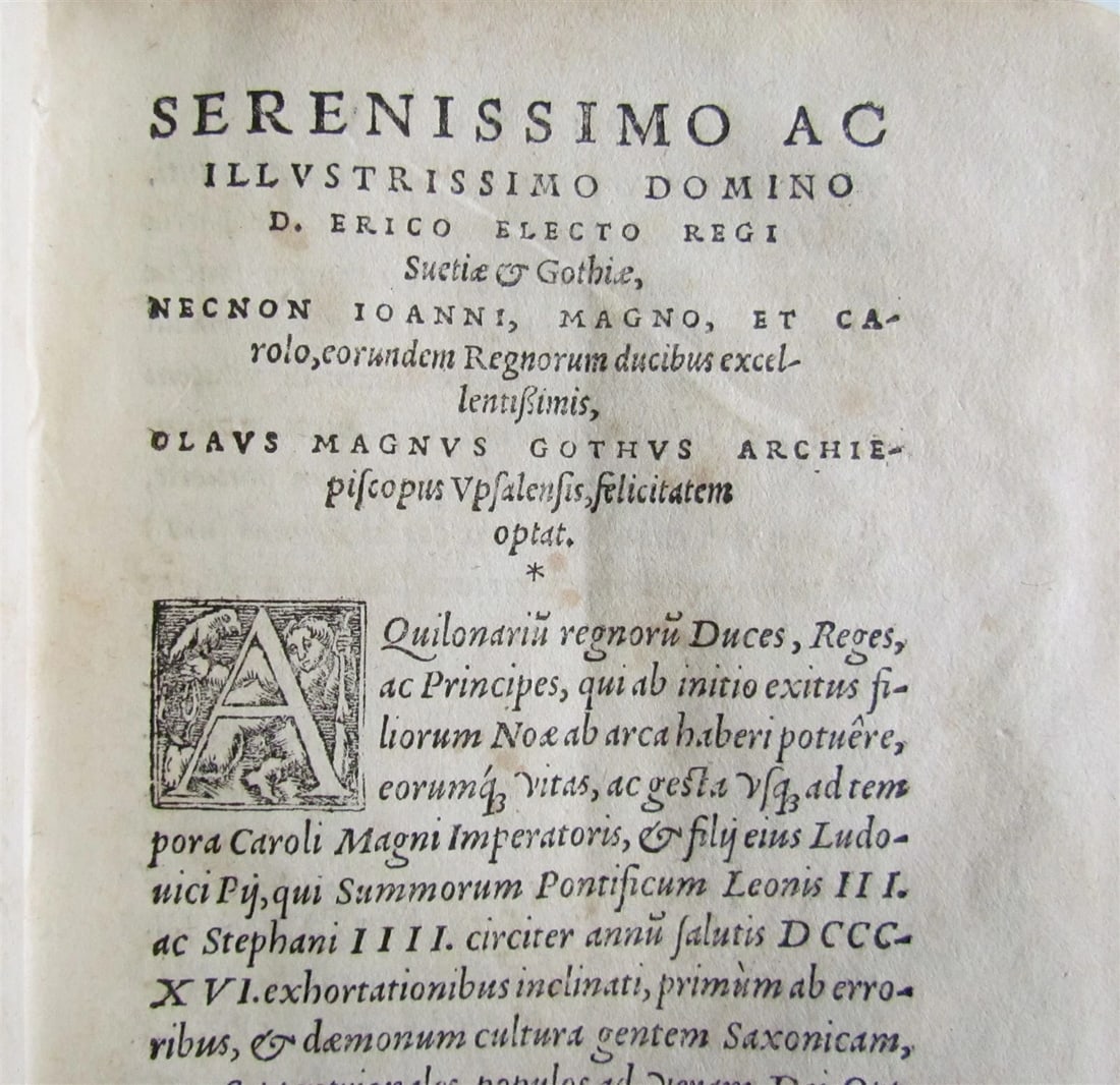 1558 SCANDINAVIA SWEDEN ILLUSTRATED HISTORY Gothorum Sveonumque historia antique - 14