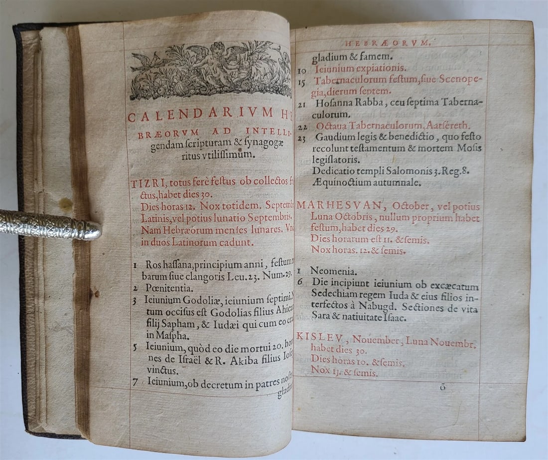 1588 PSALMS of DAVID ANTIQUE PSALTER BOOK 16th CENTURY RARE Bible - 9