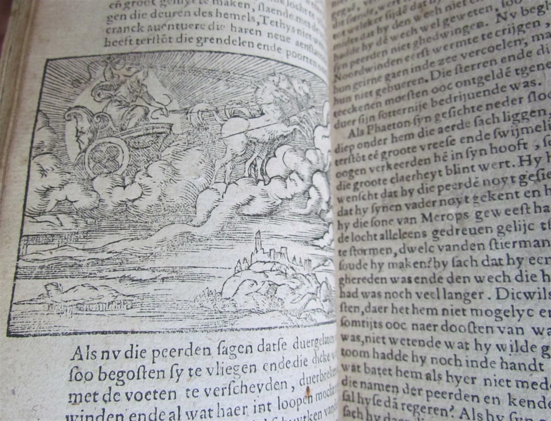 1619 OVID METAMORPHISIS antique ILLUSTRATED - 10