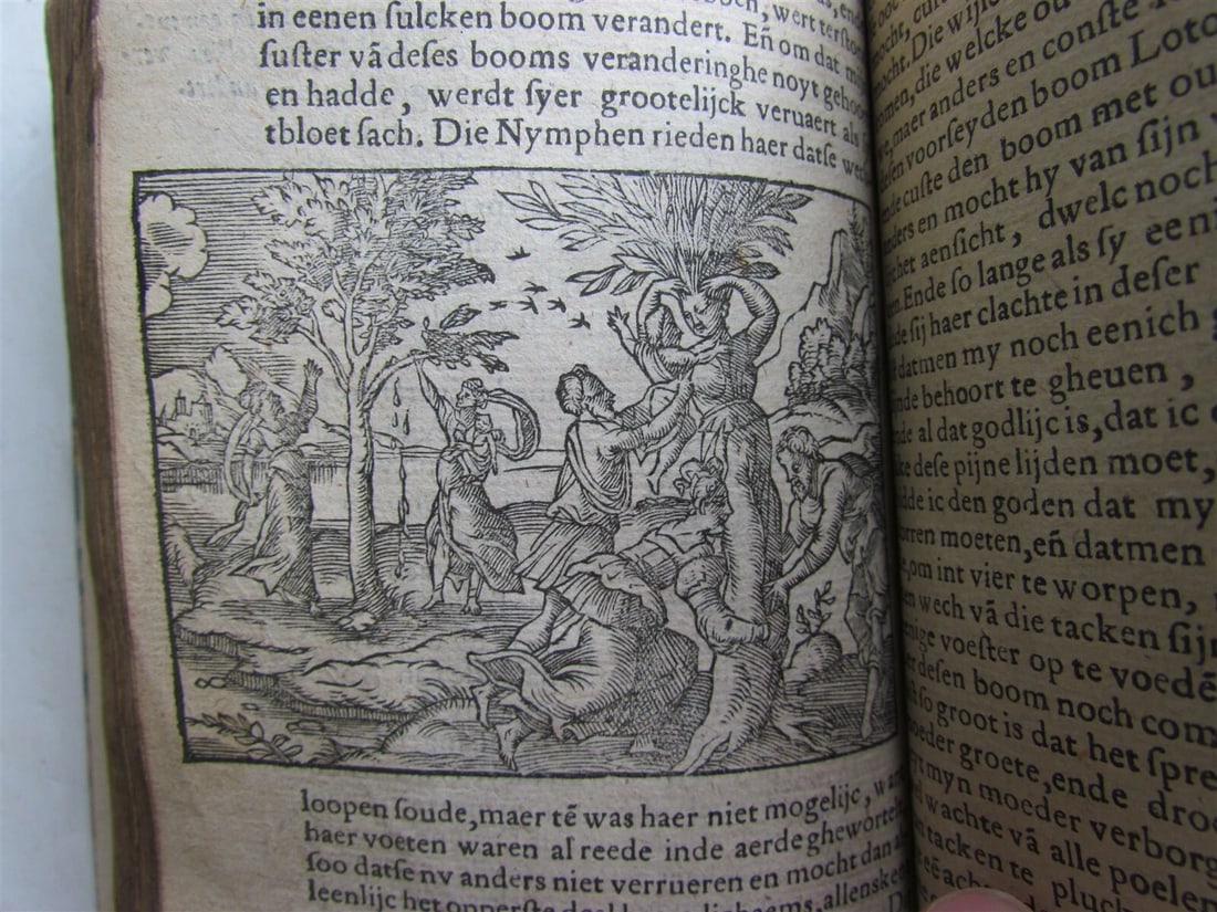 1619 OVID METAMORPHISIS antique ILLUSTRATED - 12