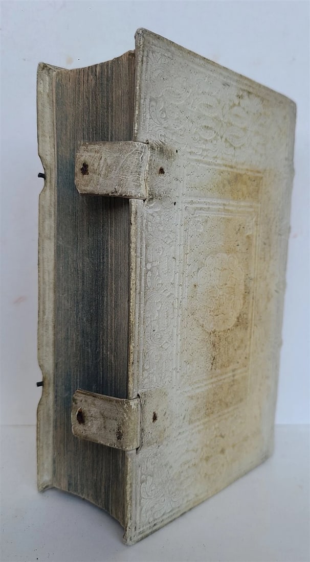 1743 JOHANN HUBNERS GERMAN POETRY antique HANDTOOLED PIGSKIN Poetisches Handbuch - 2