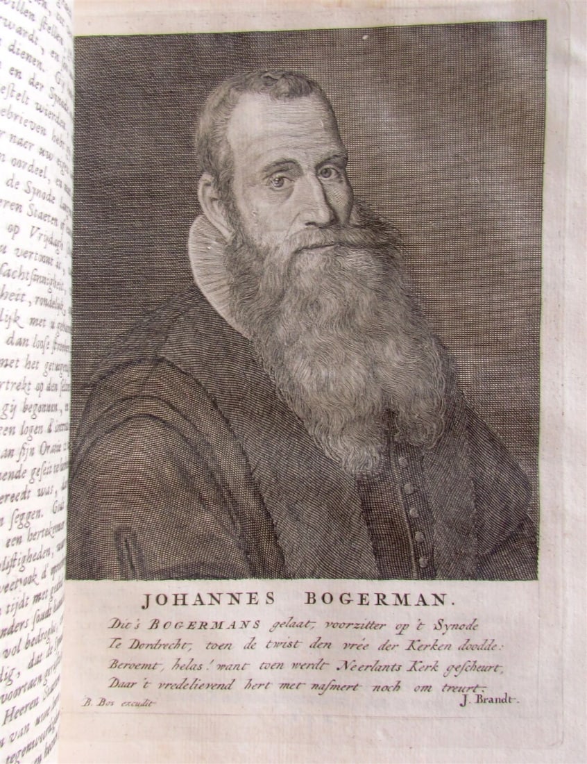 1674 HISTORY of REFORMATION by G. BRANDT 4 VOLUMES VELLUM antique ILLUSTRATED - 4