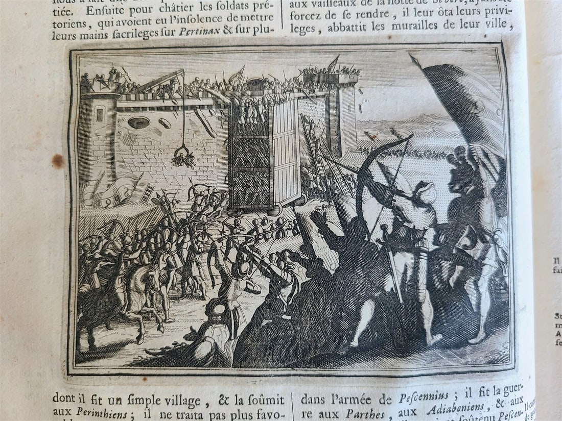 1703 WORLD HISTORY KING FRIEDRICH WILHELM I COAT OF ARMS antique ILLUSTRATED - 14