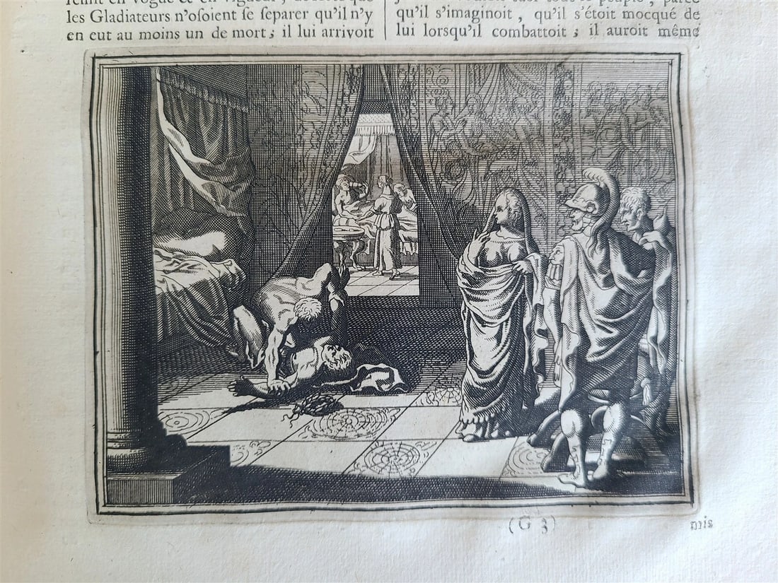 1703 WORLD HISTORY KING FRIEDRICH WILHELM I COAT OF ARMS antique ILLUSTRATED - 15