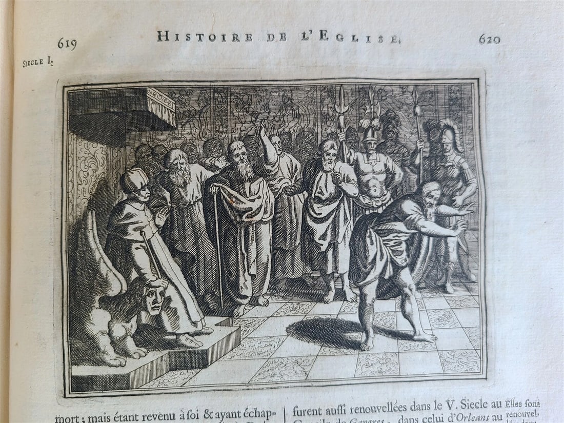 1703 WORLD HISTORY KING FRIEDRICH WILHELM I COAT OF ARMS antique ILLUSTRATED - 18