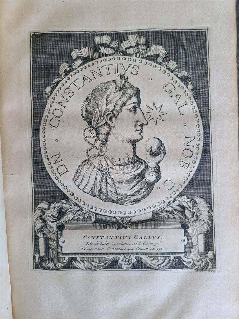 1703 WORLD HISTORY KING FRIEDRICH WILHELM I COAT OF ARMS antique ILLUSTRATED - 7