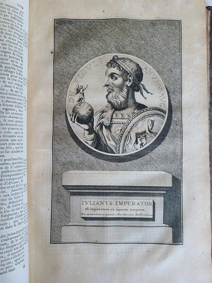 1703 WORLD HISTORY KING FRIEDRICH WILHELM I COAT OF ARMS antique ILLUSTRATED - 9
