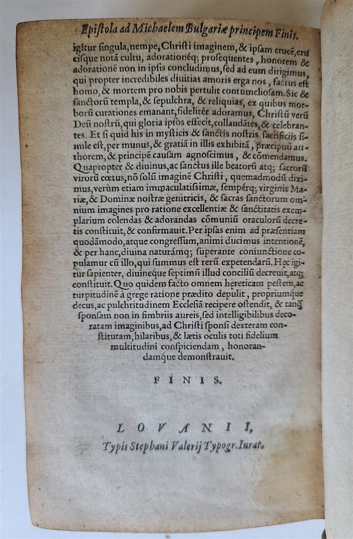 1562 INSIGNIORUM OPUSCULORUM divi Thomae Aquinatis Doctoris Angelici ANTIQUE 16c - 5