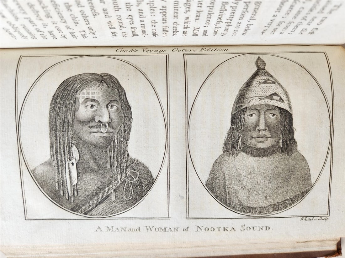 1784 VOYAGE of CAPTAIN COOK 4 vols ILLUSTRATED w/ 49 PLATES antique ENGLISH - 15