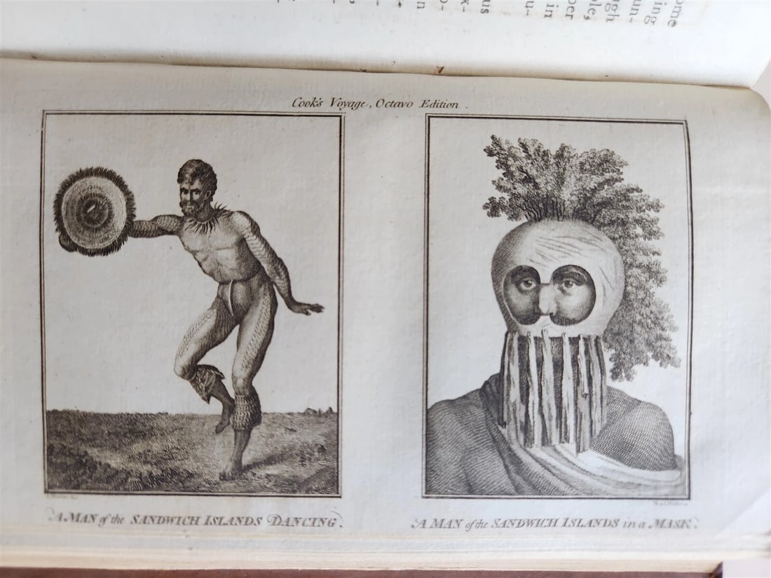 1784 VOYAGE of CAPTAIN COOK 4 vols ILLUSTRATED w/ 49 PLATES antique ENGLISH - 20