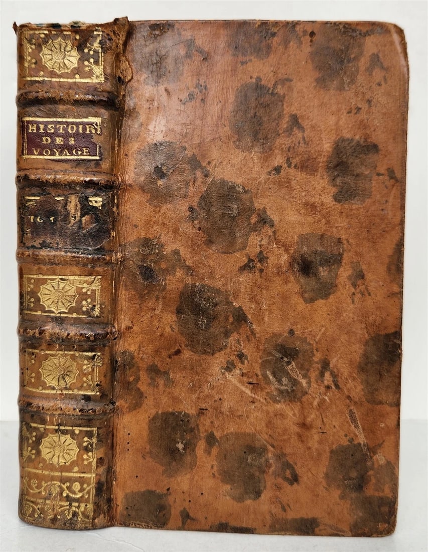 1749 HISTOIRE des VOYAGES antique vol. 18 CHINA & AFRICA illustrated MOZAMBIQUE - 4