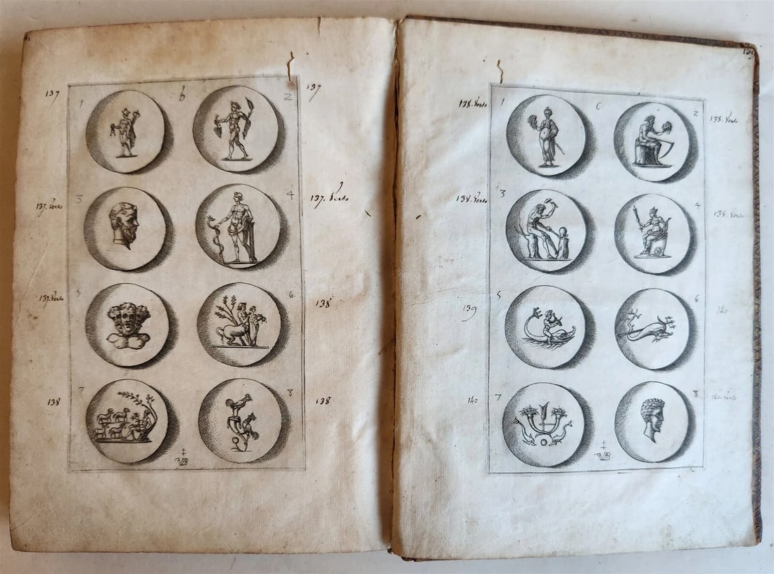 1579 NUMISMATICS Discours sur les Medallees et Graveures antique ILLUSTRATED - 12