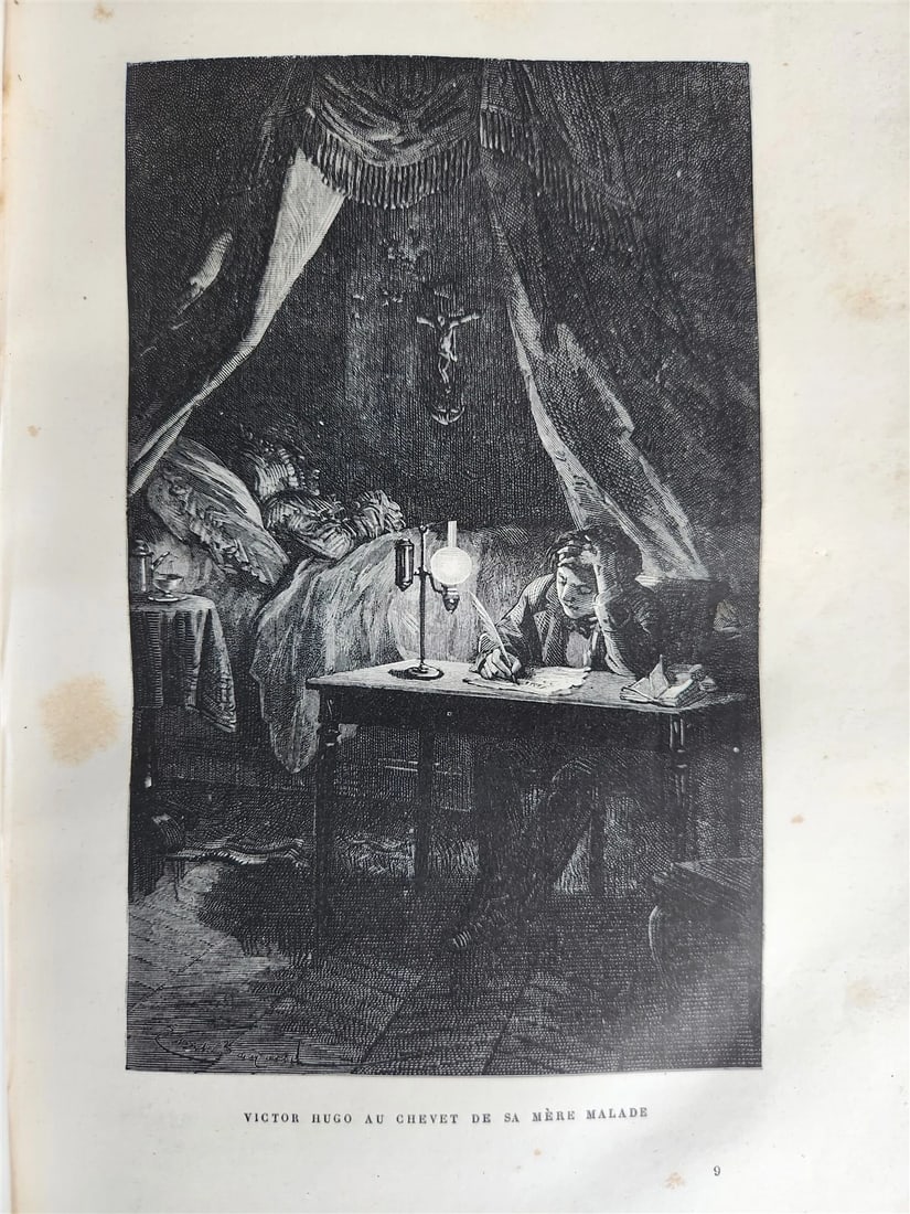 1881 VICTOR HUGO et SON TEMPS antique ILLUSTRATED in FRENCH - 11