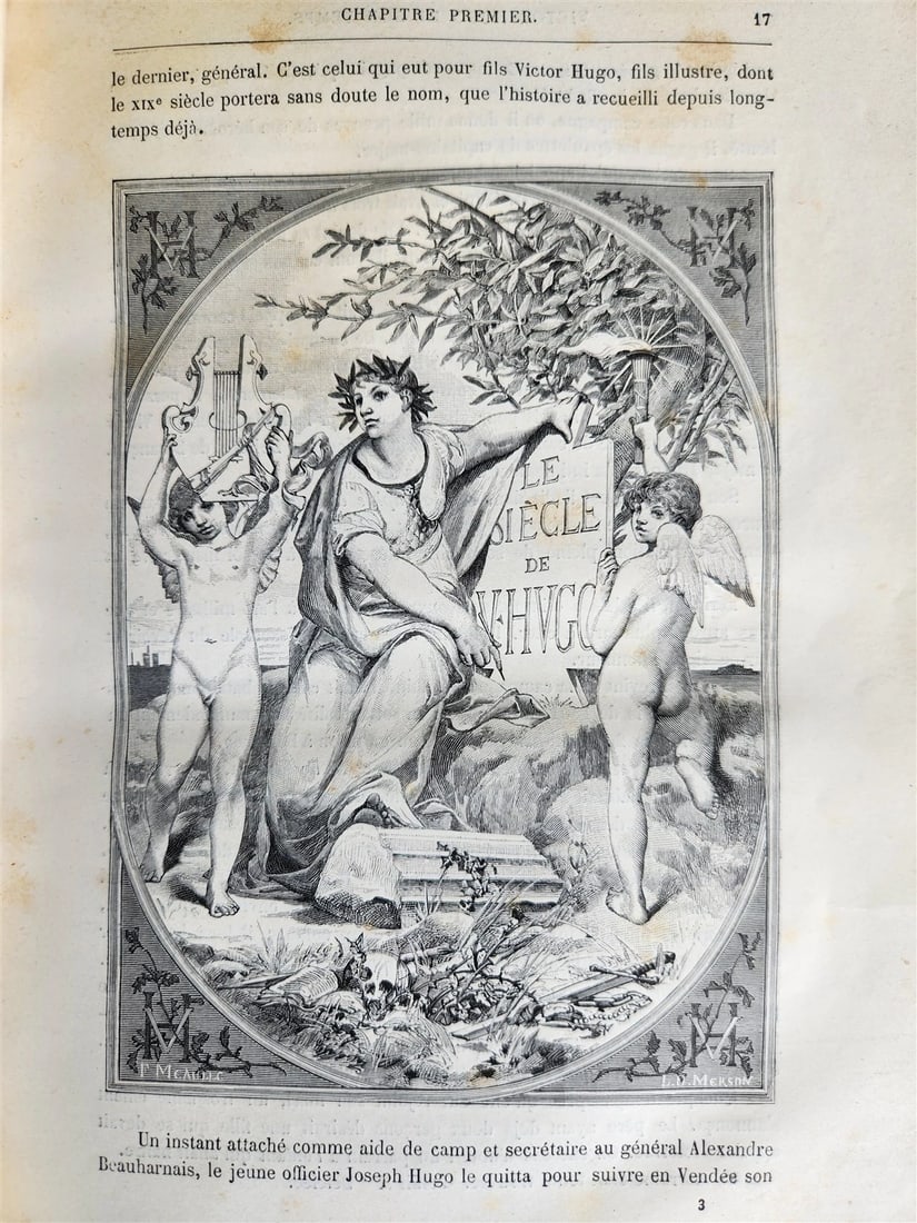1881 VICTOR HUGO et SON TEMPS antique ILLUSTRATED in FRENCH - 13